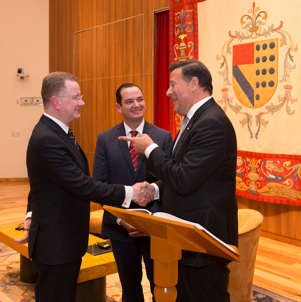 José Antonio Lozano, Rafael Gómez Nava y Juan Carlos Varela